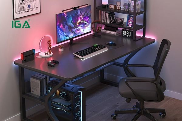 Bàn GM67 mang lại sự vững chắc, chịu tải tốt và dễ tháo lắp