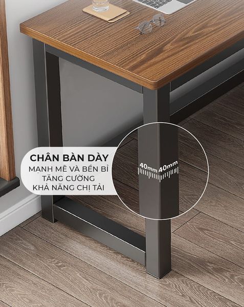 Bàn làm việc chữ L GM126 cao cấp