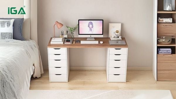 Bàn làm việc GP04 mẫu sắc nét