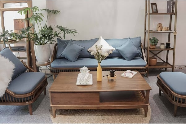 bàn uống trà gỗ tự nhiên