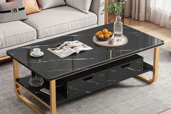 Bàn trà thông minh tích hợp ngăn kéo