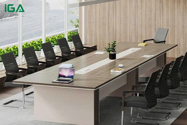 Bàn họp gỗ công nghiệp là gì?