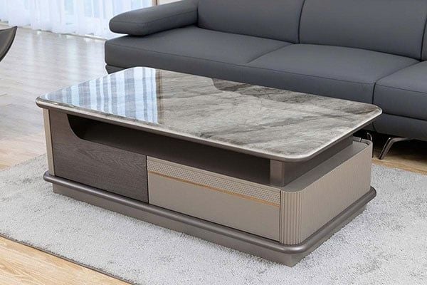 Chia sẻ bàn trà mặt kính