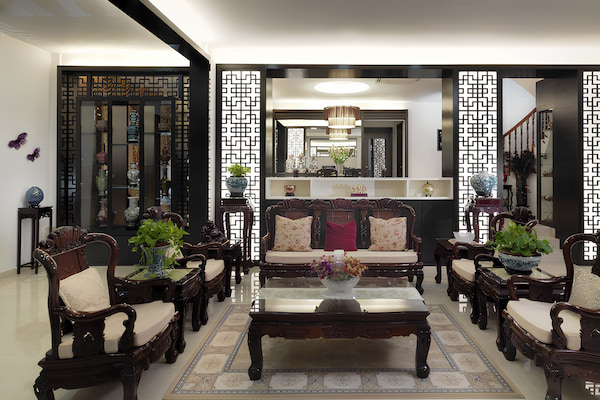 bàn trà Trung Quốc gỗ tự nhiên