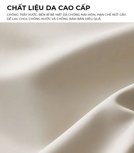 Chất liệu da cao cấp