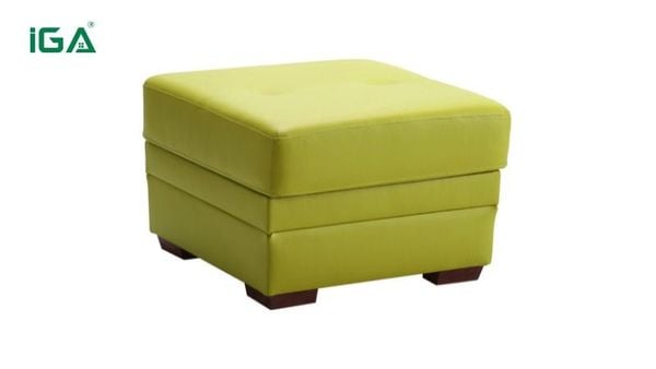 Ghế đôn sofa da sang trọng, bền đẹp, dễ vệ sinh