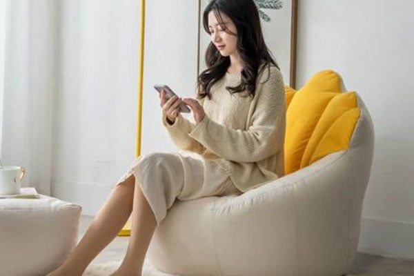 Ghế sofa lười hình vỏ sò