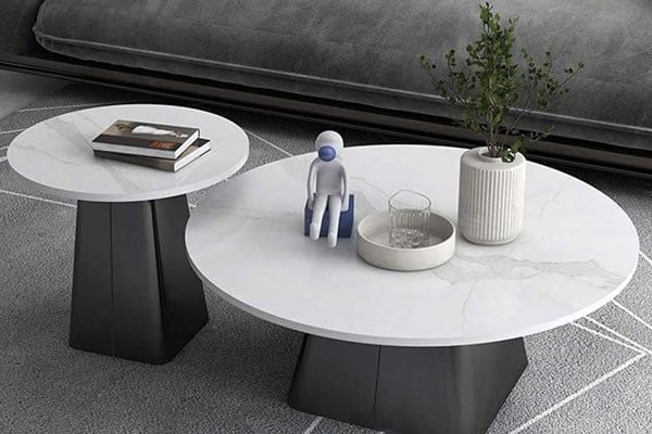 Giá bàn trà tròn dao động theo chất liệu, thương hiệu và thiết kế