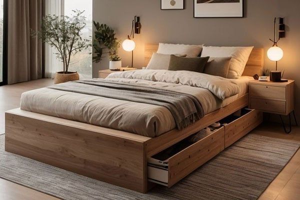 Giường ngủ thông minh đa năng cho không gian hiện đại