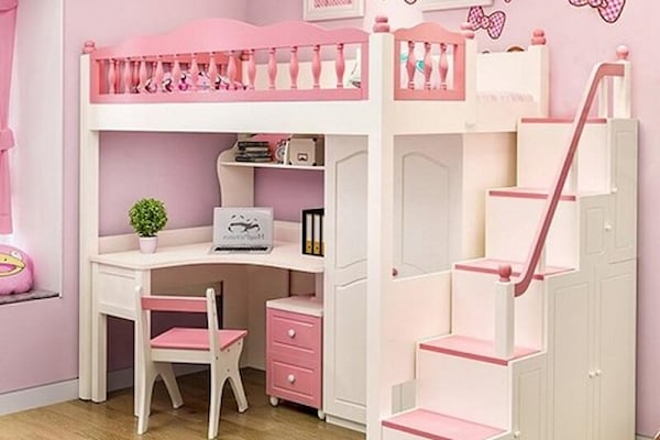 Giường thông minh tích hợp tủ di động