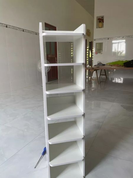 Kệ giày trắng đa tầng phong cách tối giản - GP247