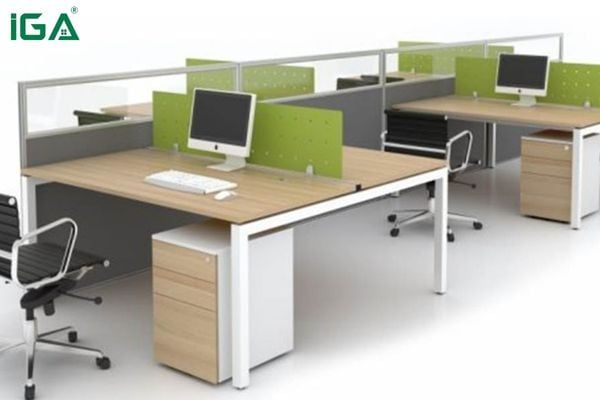 Bàn làm việc phù hợp giúp tiết kiệm không gian và tối ưu chi phí