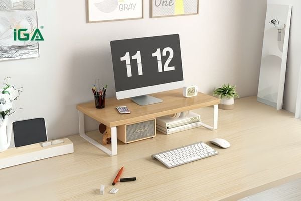 Kệ laptop GM212 thiết kế tối giản, chắc chắn