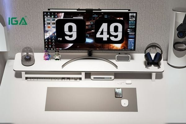 Kệ màn hình GA35 bền đẹp, chống trầy xước, chống thấm