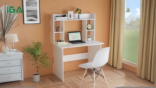 Kệ sách đa năng tích hợp nhiều chức năng, giúp tiết kiệm diện tích