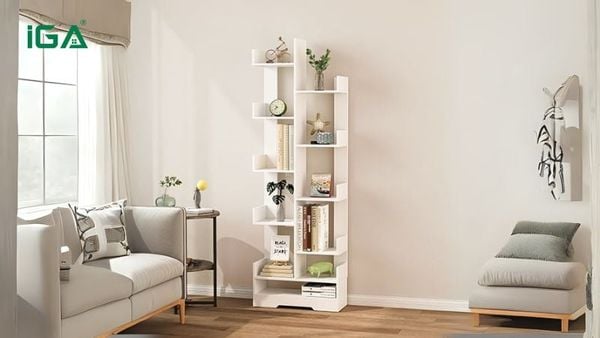 Kệ sách hình cây 11 tầng GP66 thiết kế tinh tế, lưu trữ rộng rãi