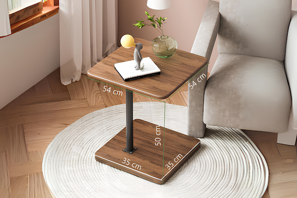 kích thước bàn trà tiêu chuẩn hình vuông