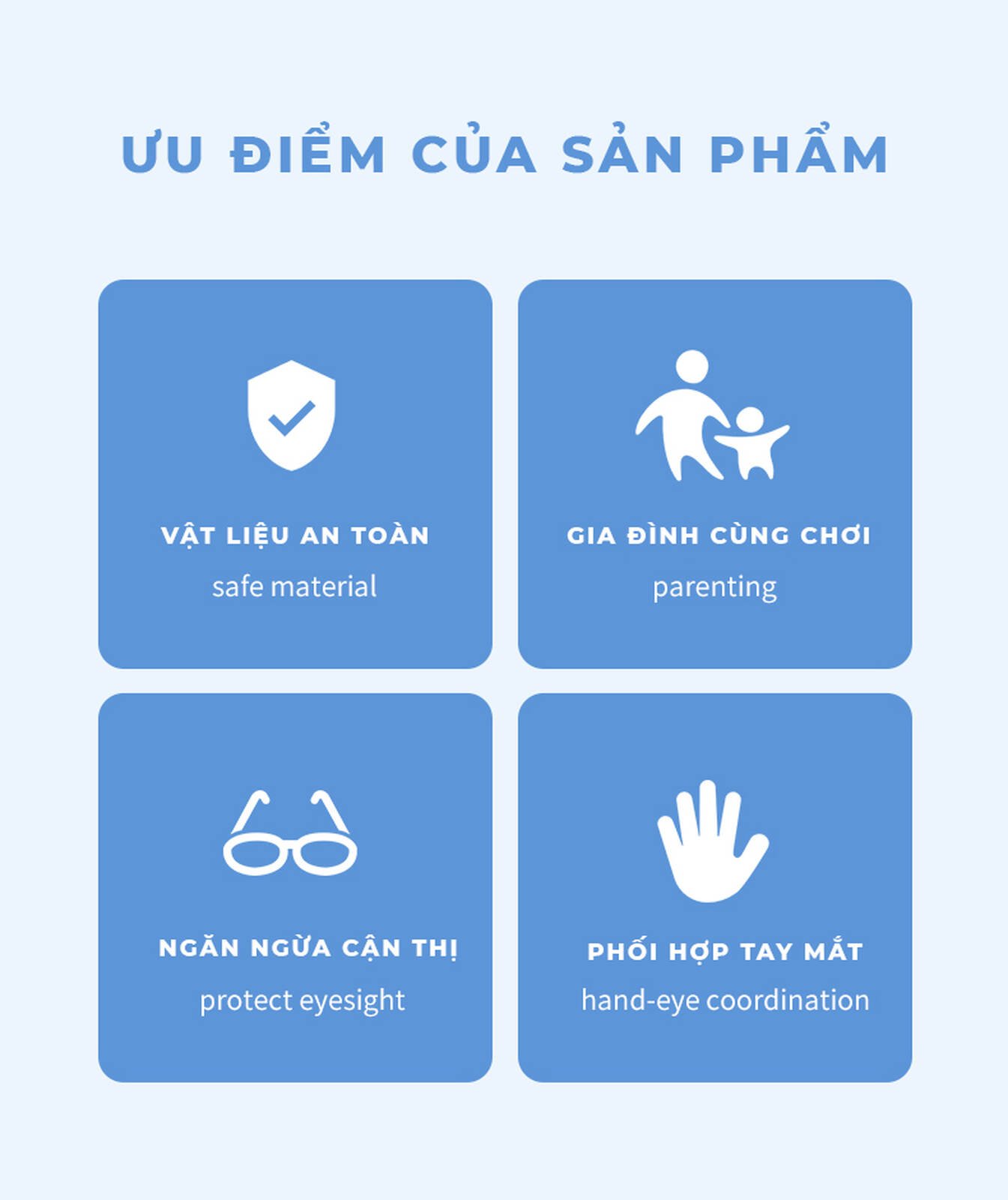 Vợt pickleball hoạt hình cho trẻ em