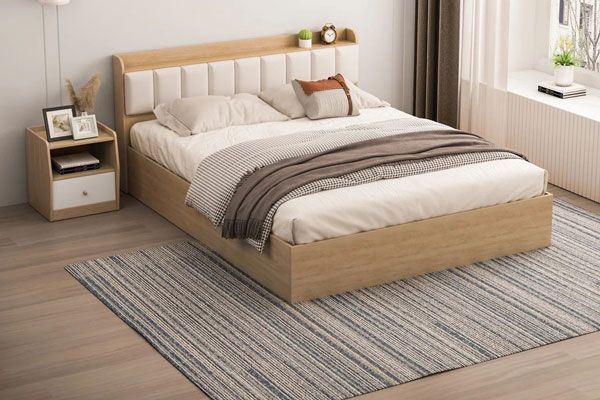 Mẫu giường GP240 kê sát tường