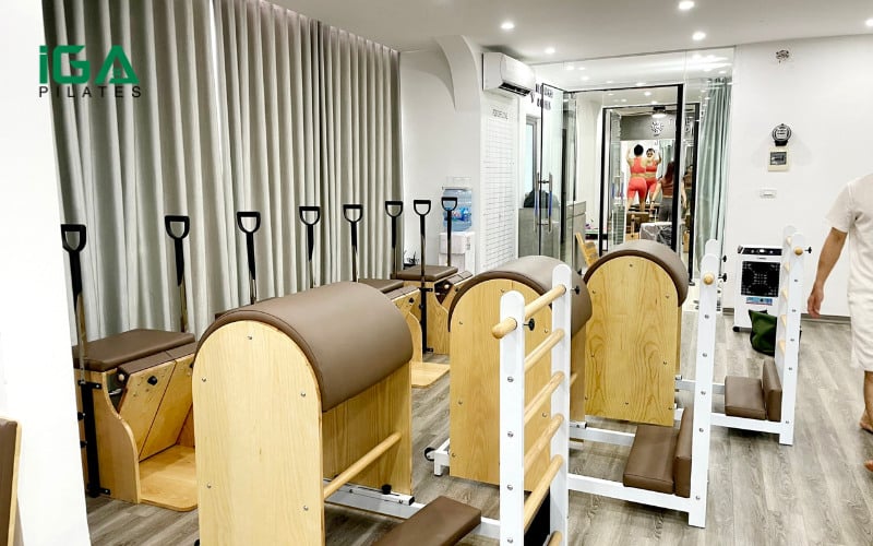 Máy tập Pilates Ladder Barrel mang đến những bài tập tăng cường sự dẻo dai