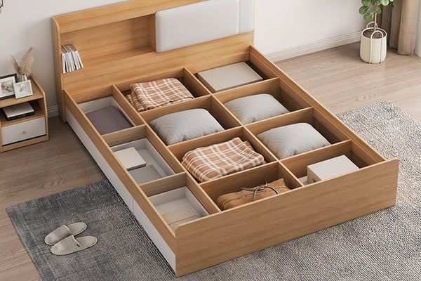 Diện tích chứa đồ được tận dụng triệt để