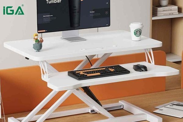Bàn làm việc nâng hạ tùy chỉnh độ cao - GN72 được làm từ chất liệu cao cấp chống trầy xước, chống thấm nước