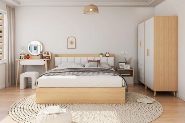 Hướng giường ngủ tốt cho nữ Giáp Tuất đơn giản