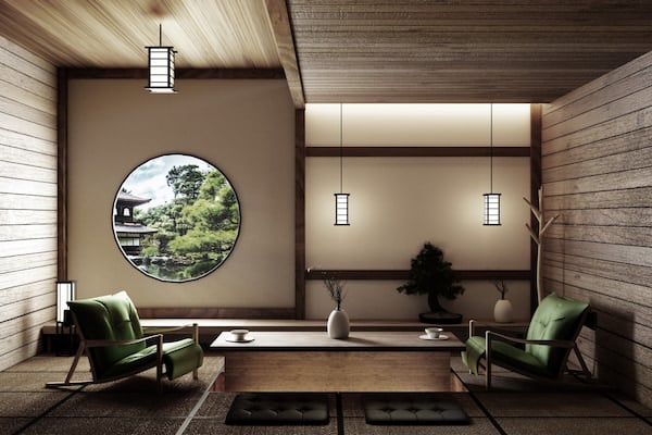 Nội thất tối giản trong phong cách Zen