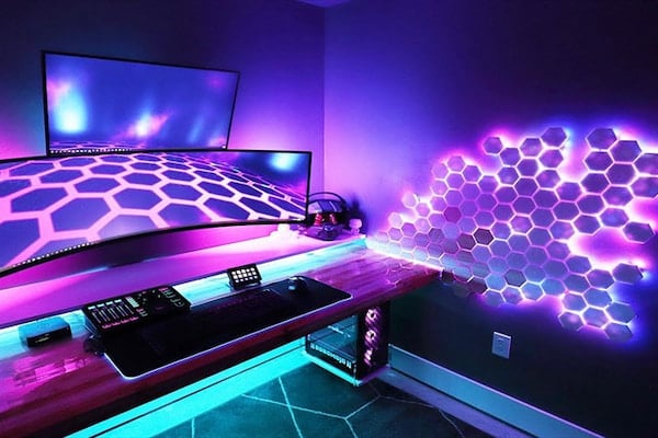 Thể hiện cá tính với ánh sáng RGB