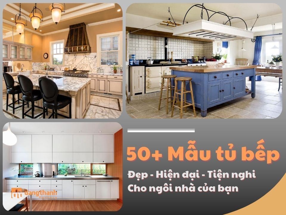 Điểm qua 50+ mẫu tủ bếp hiện đại - sang trọng đang là xu hướng thời đại