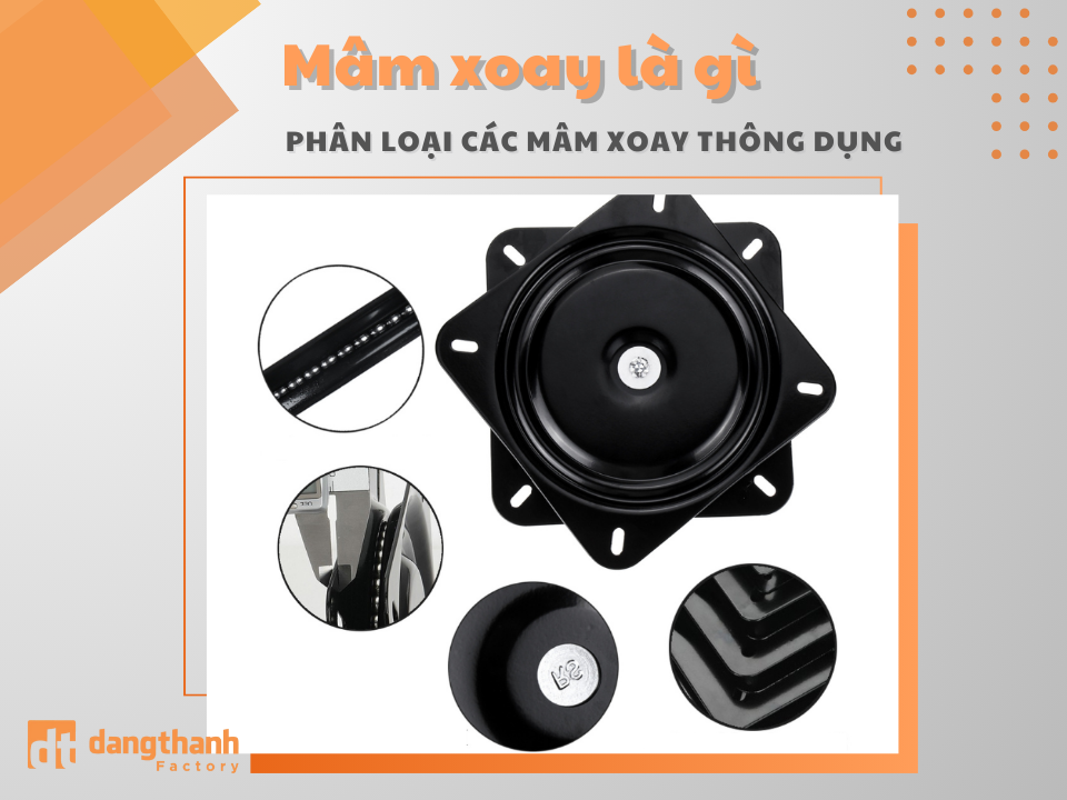Giải đáp mâm xoay là gì và các loại mâm xoay phổ biến