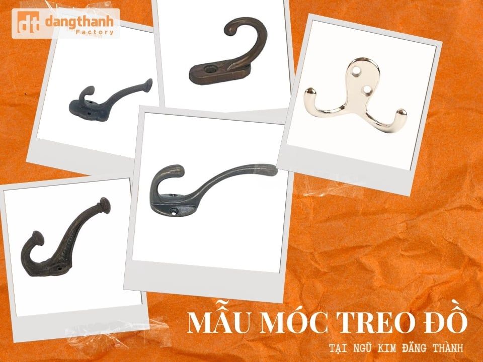 Mẫu móc treo đồ đẹp, tiện lợi, phù hợp gia công nội thất
