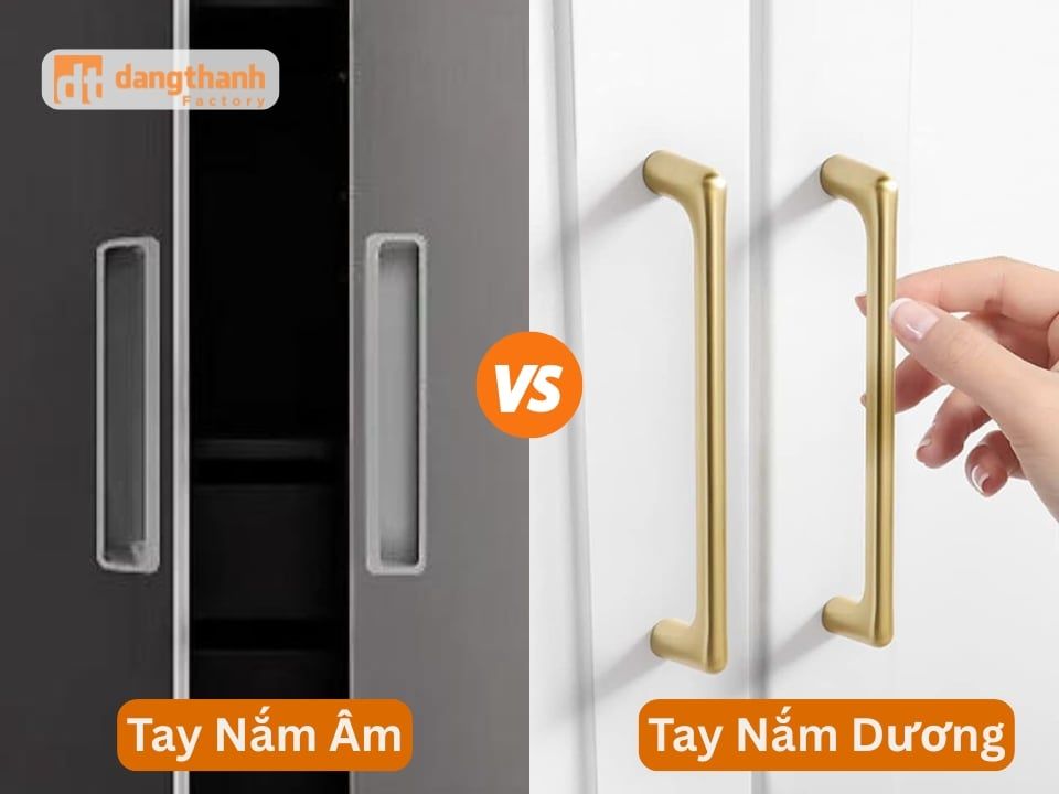 Cách phân biệt tay nắm âm và tay nắm dương cực ĐƠN GIẢN