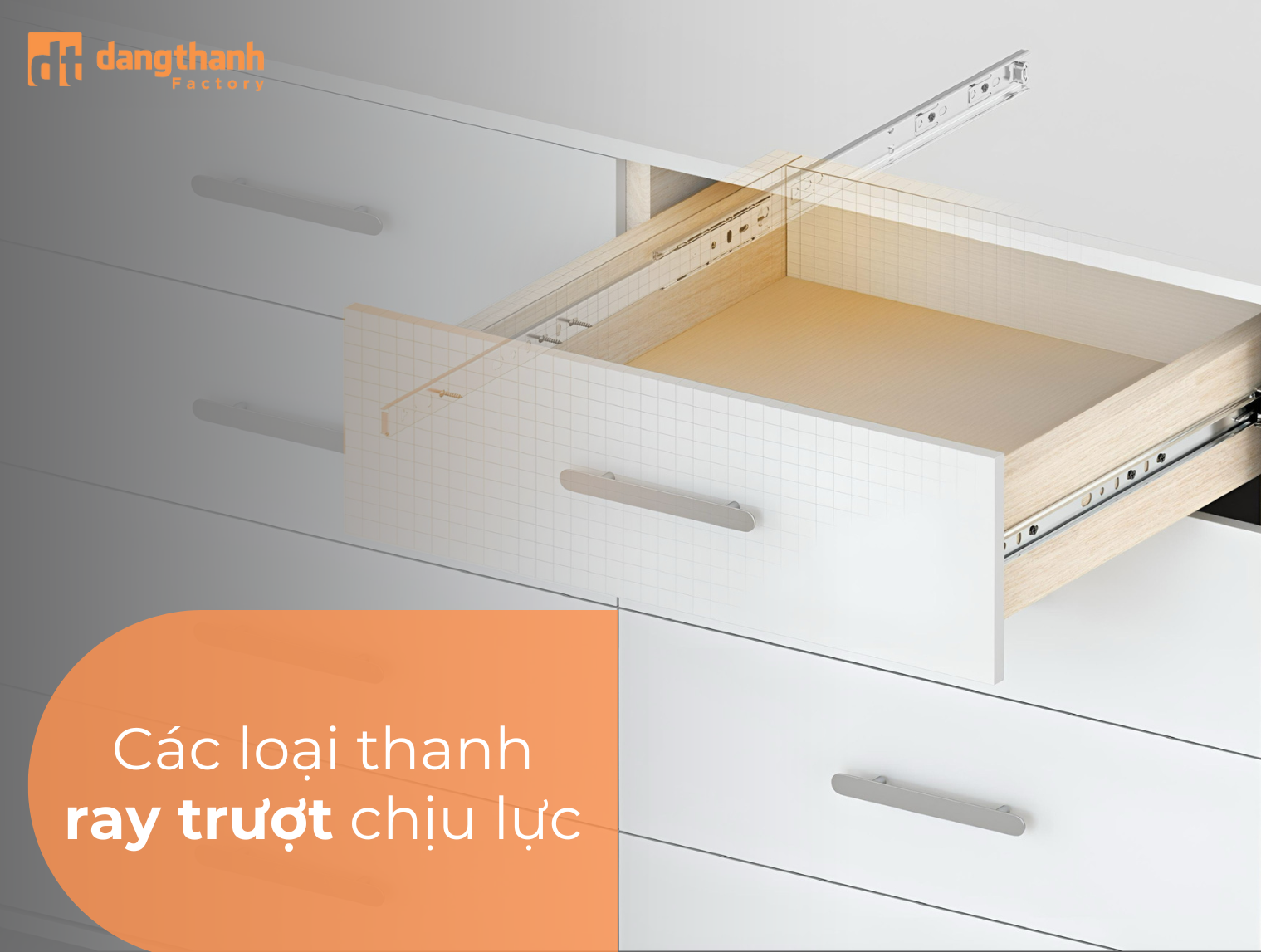 Top những loại thanh ray trượt chịu lực phổ biến hiện nay