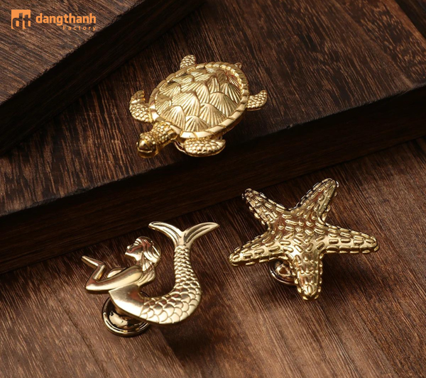 Mẫu tay núm tủ hình động vật