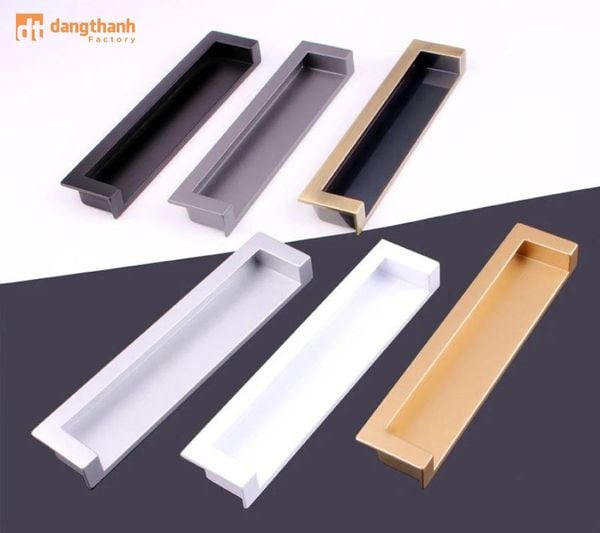mẫu tay nắm âm tủ