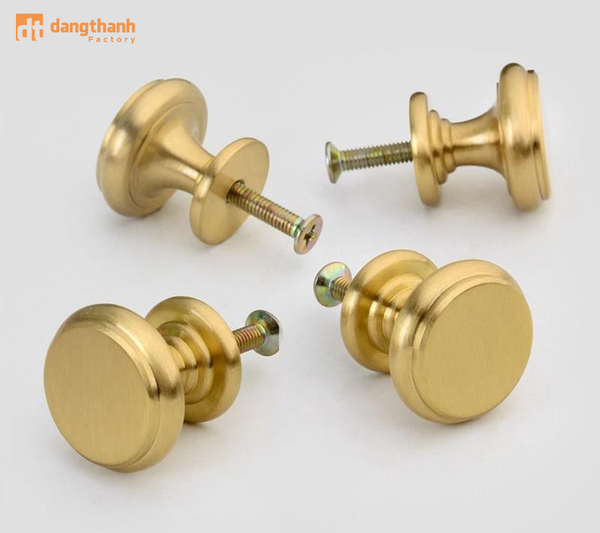 Mẫu tay núm tủ bằng đồng