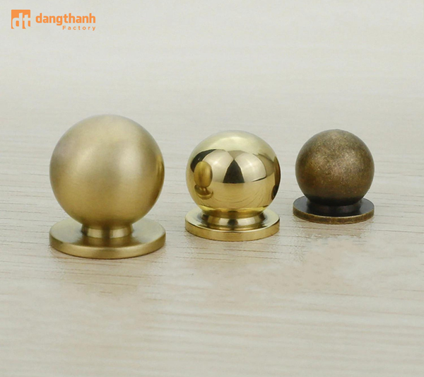 Mẫu tay núm tủ bằng đồng sang trọng