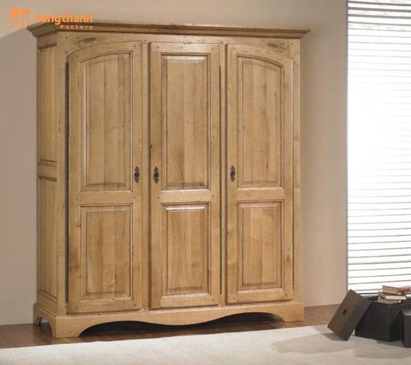 Tủ 3 buồng bằng gỗ hương
