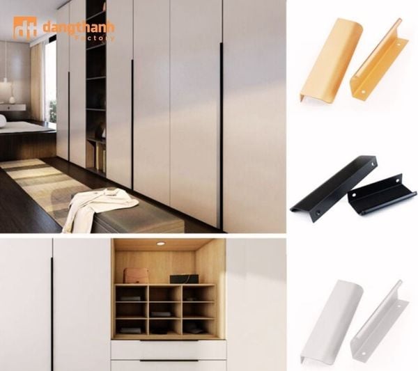 Top 16+ mẫu tay nắm ẩn giúp căn nhà sang trọng và bắt mắt