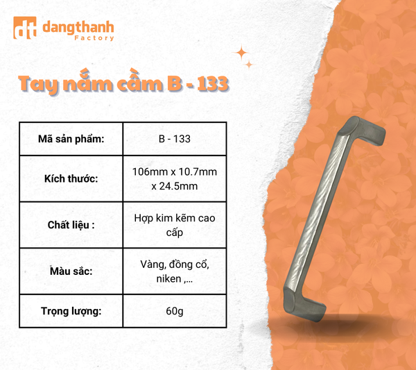 Tay nắm cầm B - 133
