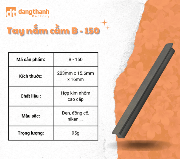 Tay nắm cầm B - 150