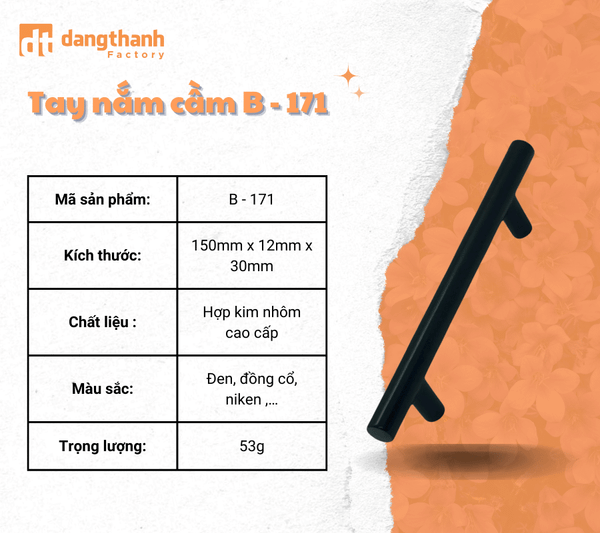 Tay nắm cầm B - 171