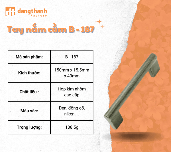 Tay nắm cầm B - 187
