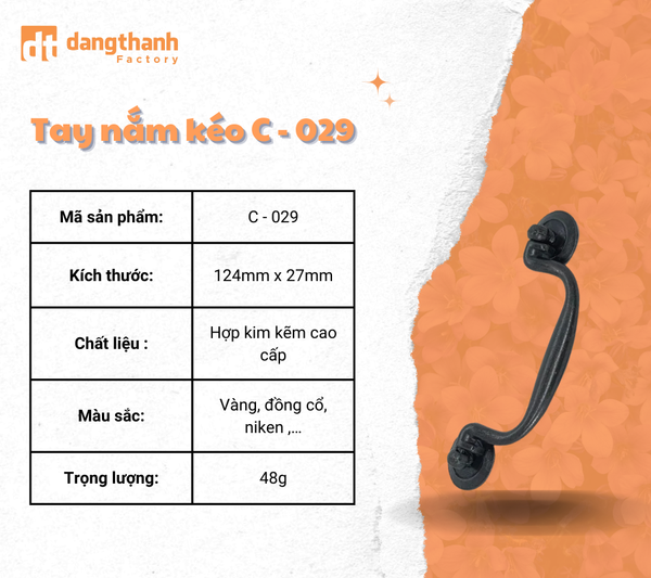 Tay nắm kéo C - 029
