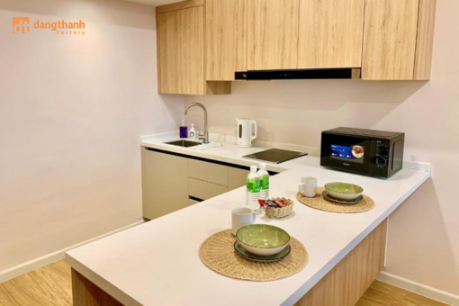 mẫu tủ bếp chữ L đẹp
