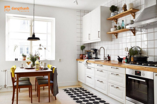 Tủ bếp phong cách scandinavian