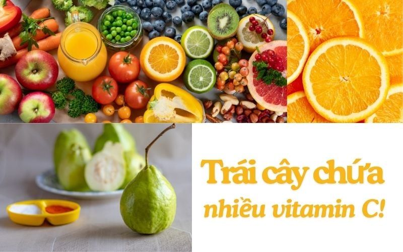 Trái cây chứa nhiều Vitamin C mà ai cũng biết