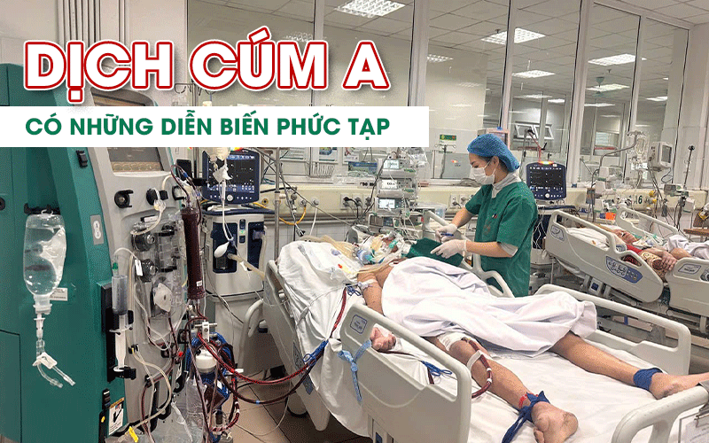 Dịch cúm A có những diễn biến phức tạp