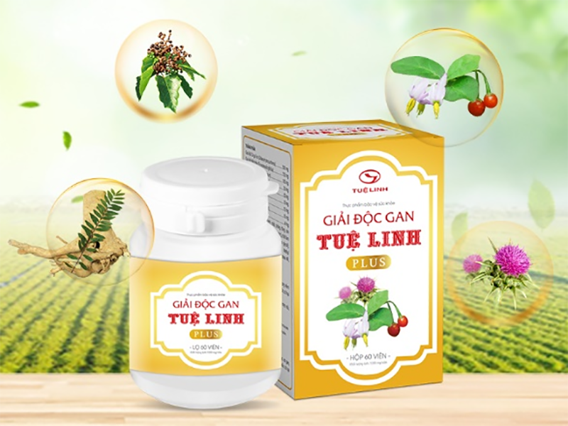 Thực phẩm chức năng giải độc gan Tuệ Linh